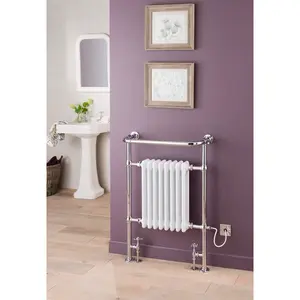 Acton Traditional Towel Rail Heated Towel Rails Electric/Water-Fed / 96.3cm x 67.3cm x 23cm