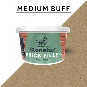 Stonelux Brick Repair Filler 0.7kg Medium Buff Filler Brick Effect Filler