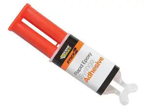 Everbuild Stick2 Rapid Epoxy Syringe 24Ml - Industrial Strength Adhesive