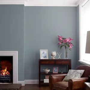 Laura Ashley Chalk Blue Matt Emulsion paint, 5L