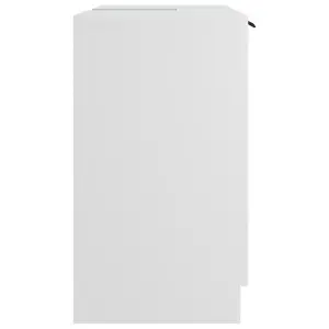 Berkfield Bathroom Cabinet White 64.5x33.5x59 cm Engineered Wood