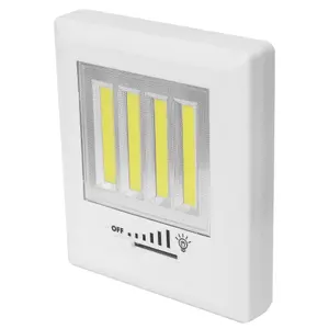 Wireless COB LED Light Switch with Dimmer Battery Operated