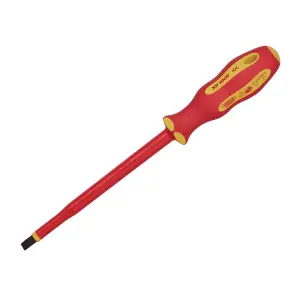 Draper  XP1000 VDE Plain Slot Screwdriver, 8.0 x 175mm 64426