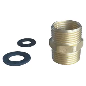 Plumbsure Threaded Reducing Pipe fitting bush (Dia)26.4mm