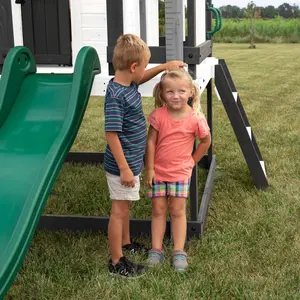 Backyard Discovery Sweetwater Heights Cedar Wooden Elevated Playhouse