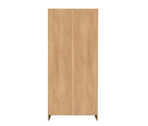 Bellingham 2 Door Wardrobe in  Oak Effect Veneer Instructions and fixing kits included