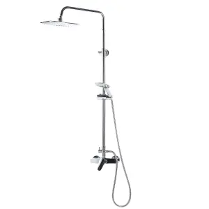 Mixer Shower Set with Rainshower HOWICK Silver