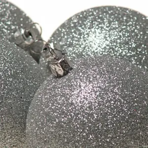 Xmas Bauble (Set of 6) Silver