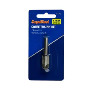 Supatool Countersink Bit Silver (One Size)