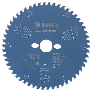 Bosch Professional Expert Circular Saw Blade for Aluminium - 210 x 30 x 2.6mm, 54 Teeth