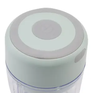 250ML Green Mini Electric Wireless Kitchen Food Chopper