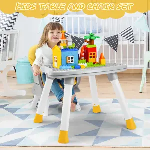 Costway 6-in-1 Baby High Chair Infant Feeding Chair Kids Stool w/Removable Tray & Cushion