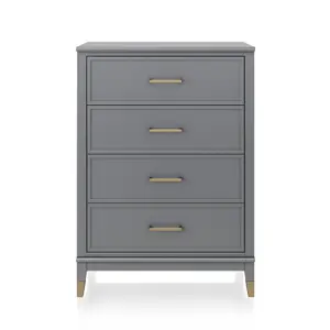 Westerleigh 4 DRW Dresser Graphite Grey