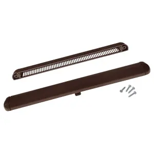 Simon Framevent Trickle Vent (5 Pack) - 2328EA (300mm), Brown