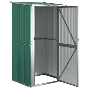 Eas Garden Shed Galvanised Steel Storage Shed Tool Organiser Green