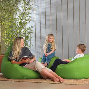 Veeva Teen Bean Bag Chair Lime Green Childrens Bean Bags