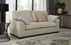 Modern Home Selby 3 Seater Sofa Silver