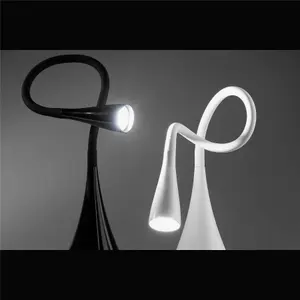 Luminosa Lena LED Dimmable Desk Touch Lamp White