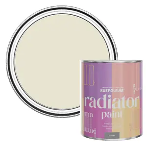 Rust-Oleum Oyster Satin Radiator Paint 750ml