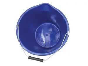 Faithfull Builder's Industrial Bucket 14 litre (3 gallon) - Blue FAI3GBUCKIN