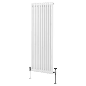 Traditional 2 Column Radiator - 1800 x 562 mm - White