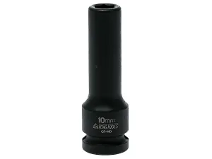 Teng Deep Impact Socket Hexagon 6-Point 1/2in Drive 10mm