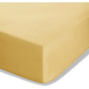 Easy Iron Percale Standard Pillowcase (Set of 2) Yellow