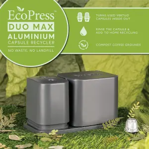 Dualit EcoPress Duo Max Aluminium Coffee Capsule Recycling Tool