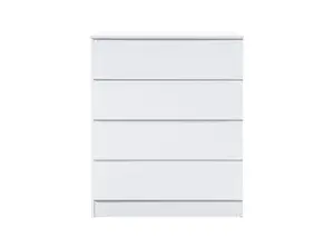 Birlea Oslo 4 Drawer Chest White