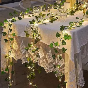 True Products Artificial Ivy Vine Hanging Garland - 235cm - Pack of 12