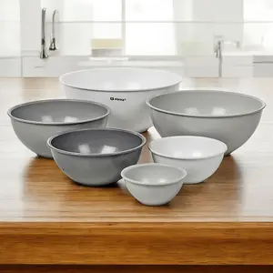 URBNCHEF 5.25L 6 Pcs Mixing Bowl Measuring Pouring Set Kitchen Cooking Baking Food