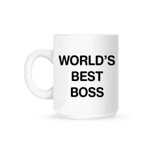 Grindstore Worlds Best Boss Mug White (One Size)