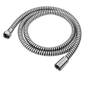 Hommix Rubineta 150CM BiFlex Black & Chrome Shower Hose