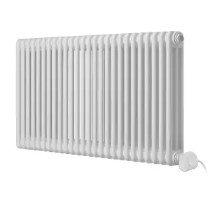 Terma 230V 1.5kW White Smart Horizontal Oil-filled radiator (H) 600mm x (W) 1194mm