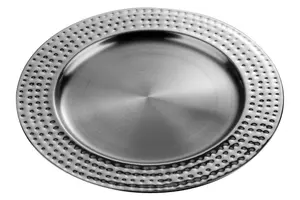 Maison by Premier Omega 33cm Stainless Steel Charger Plate