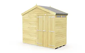 DIY Sheds 8x4 Apex Security Shed - Double Door