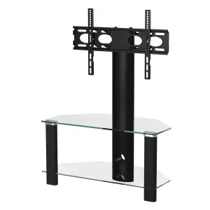 Century cantilever TV-Stand in black