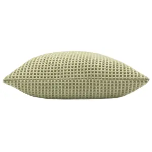 furn. Rowan Waffle Knit Feather Filled Cushion