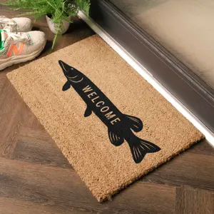 Welcome Fish Doormat (60 x 40cm)