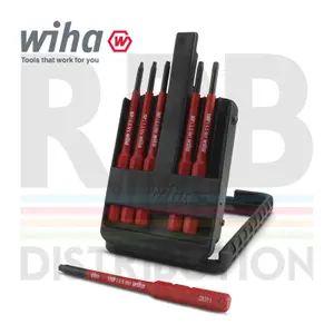 Wiha SlimBits Torx Plus Screwdriver Box 6IP To 15IP 6pcs VDE Electrician 43155