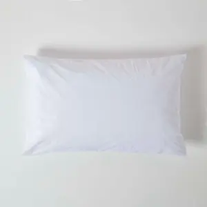 Homescapes Terry Towelling Waterproof Pillow Protectors Standard Size, Pack of 4