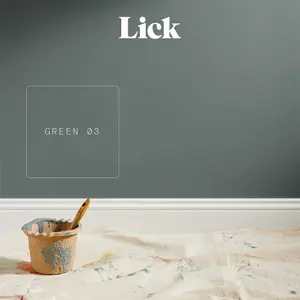 Lick Green 03 Matt Emulsion paint, 2.5L