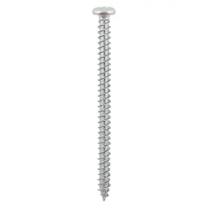 Timco - Concrete Screws - TX - Pan - Zinc (Size 7.5 x 80 - 100 Pieces)