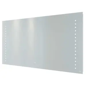 RAK Hestia 1200x600 Silvery White Square with Touch Sensor Illuminated Mirror IP44