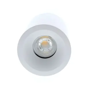 Luminosa Fred Outdoor Spotlight 1xGU10 IP65 Tubular White