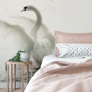 Majestic Swan Mural - 192x260cm - 5517-4