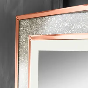 Valentina Rosegold LED Wall Mirror