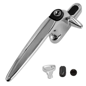 Yale Sparta Cockspur Window Handle - Chrome, Left, 15.5mm