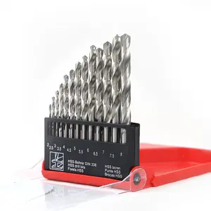 13pc HSS Drill Bits Set Pro 2-8mm