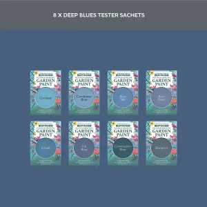 Rust-Oleum Blue Gloss Garden Paint Tester Samples - 10ml